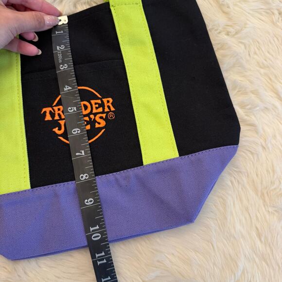 Trader Joe's Canvas Tote Bags Trick or Treat Set of 2 - Picture 2 of 6